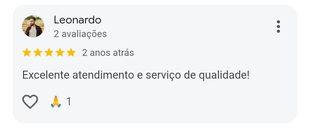 Avaliação Google