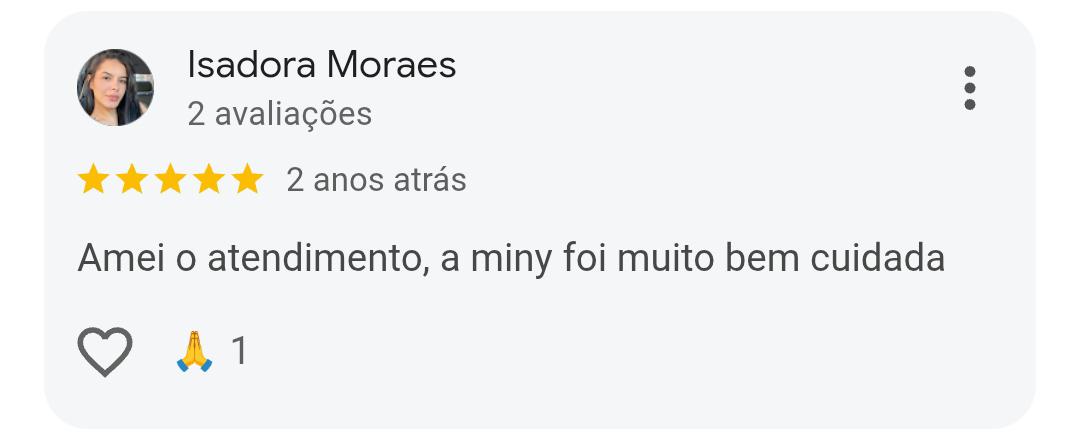 Avaliação Google